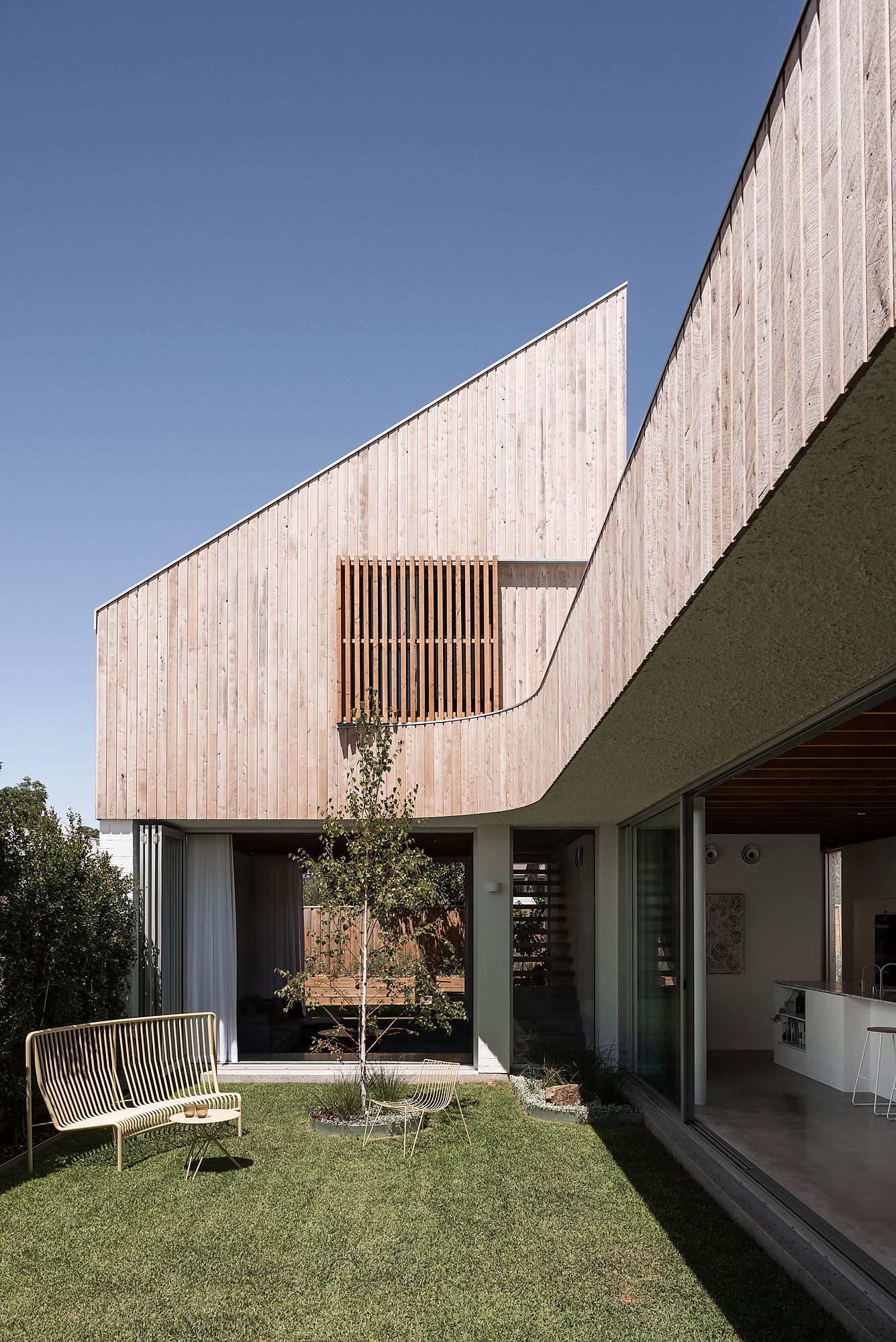 Interior photograph of East Fremantle House by Dion Robeson